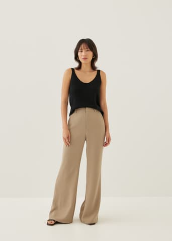 Buy Terry Linen Wide Leg Pants @ Love, Bonito Singapore, Shop Women's  Fashion Online