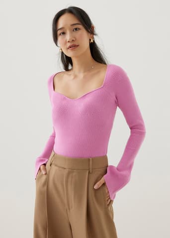 Buy Leola Scoop Neck Ribbed Knit Tank Top @ Love, Bonito Hong Kong, Shop  Women's Fashion Online