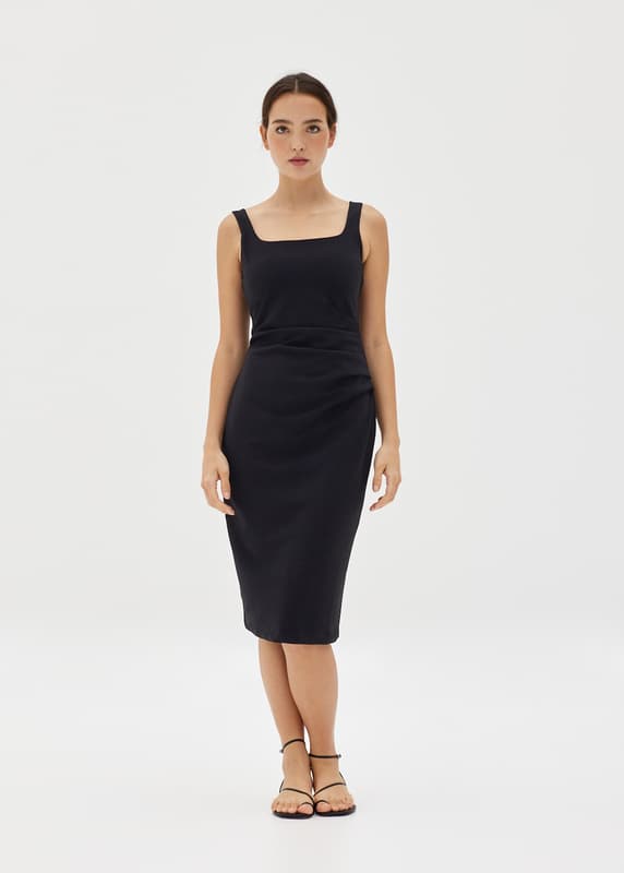 Buy Remily Side Pleat Bodycon Dress @ Love, Bonito | Shop Women's ...