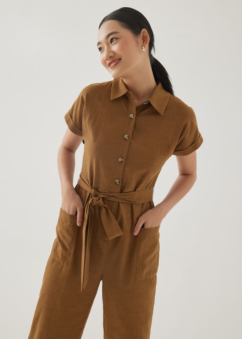 Maisel Cotton Jumpsuit – CAYLO