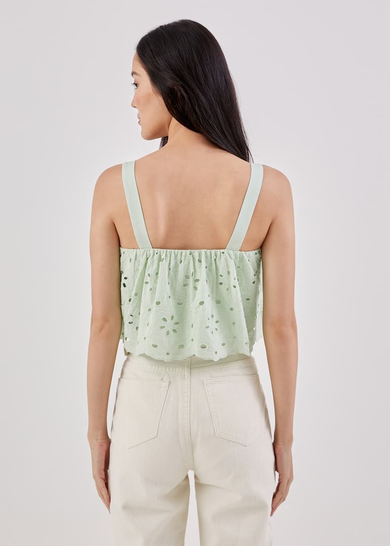 Buy Larsie Tailored Linen Cropped Shirt @ Love, Bonito, Shop Women's  Fashion Online