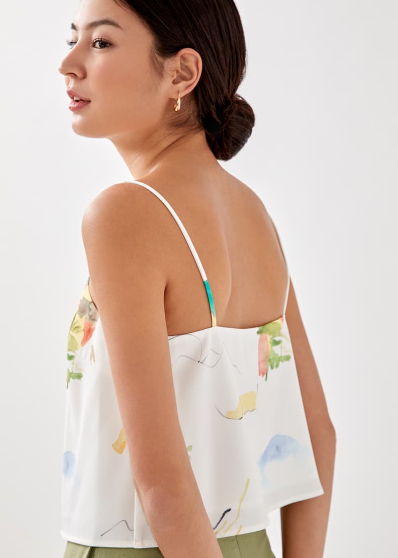 Sunny Camisole Top in Remnants of Summer
