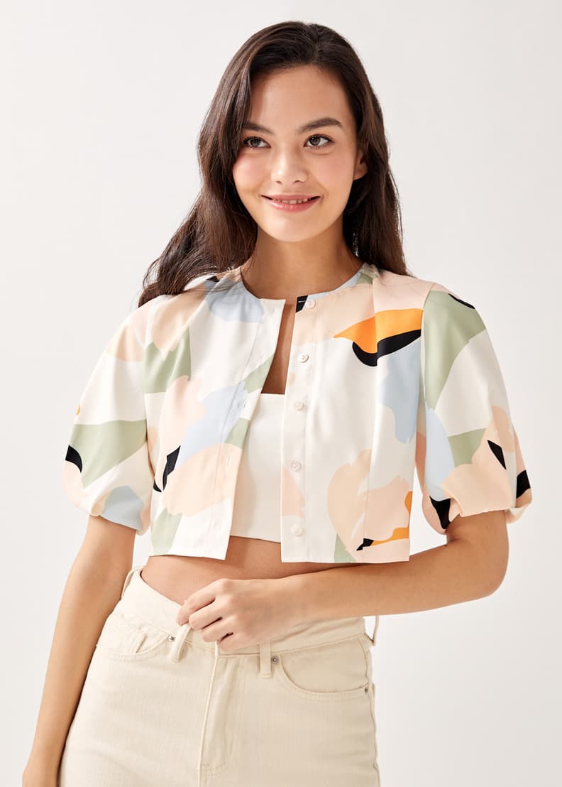 Buy Jaelia Crop Camisole Top @ Love, Bonito Singapore, Shop Women's  Fashion Online