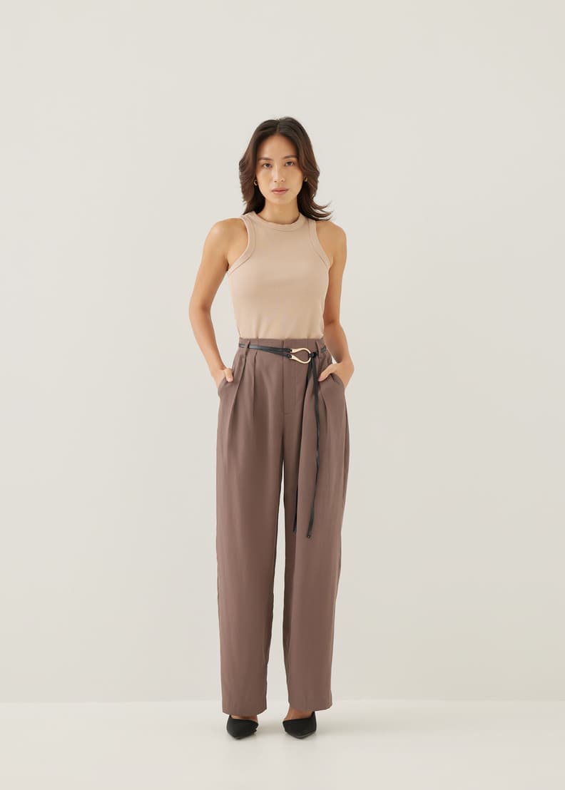 Buy Lyra Textured Straight Leg Pants @ Love, Bonito, Shop Women's Fashion  Online