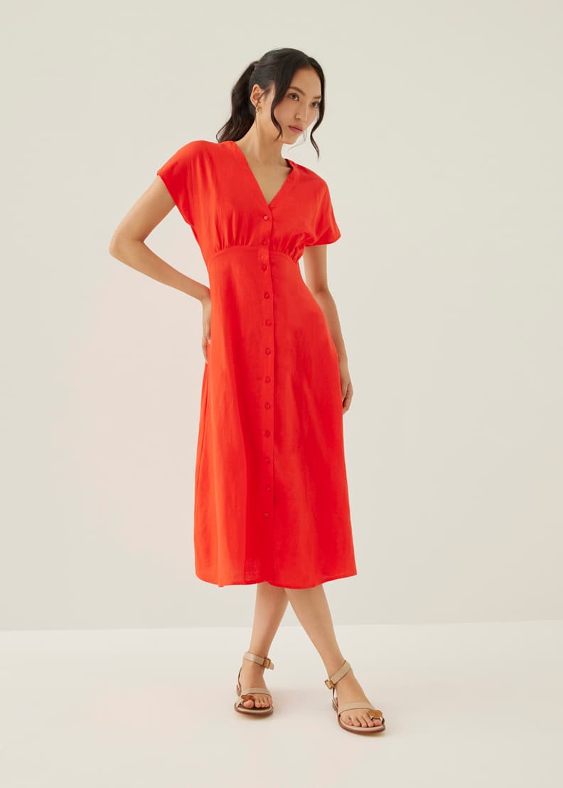 Buy Anella Linen Shift Dress @ Love, Bonito Hong Kong