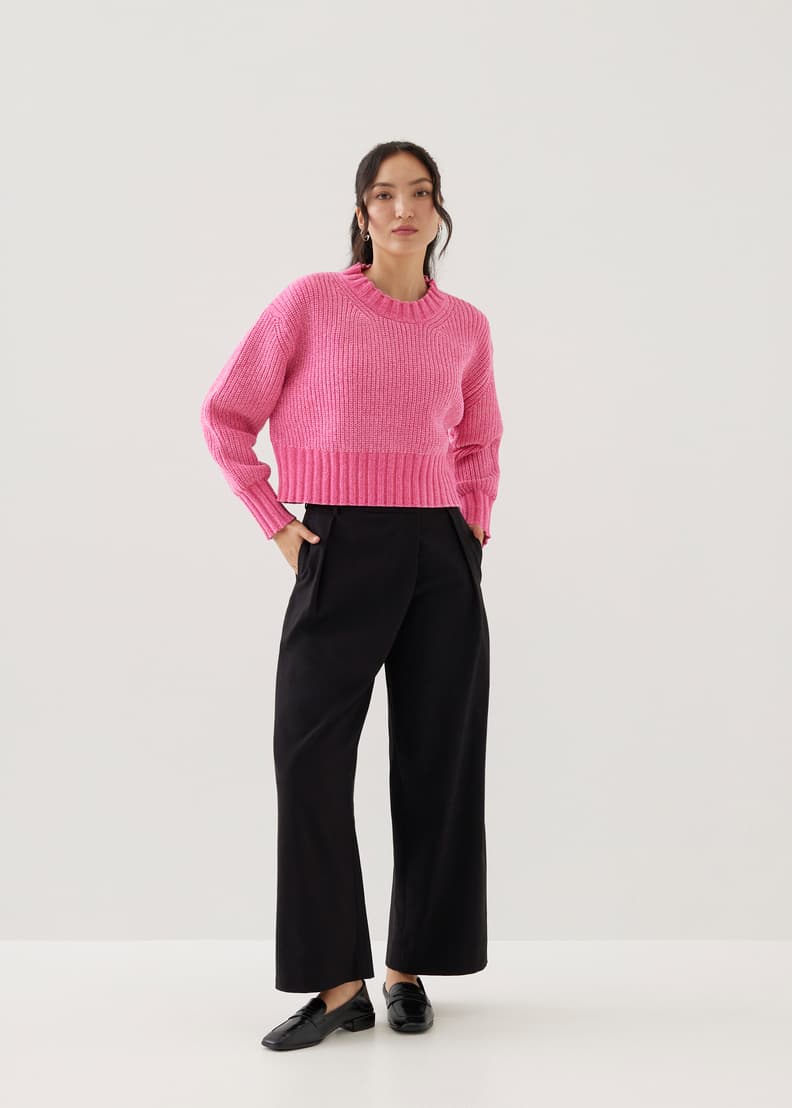 Buy Vidya Crop Knit Sweater @ Love, Bonito | Shop Women's Fashion ...
